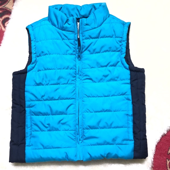 Gilet Sans Manches Garçon Gymboree – Bordeaux/Ivoire/Gris, Taille 4, All Aboard (EUC)